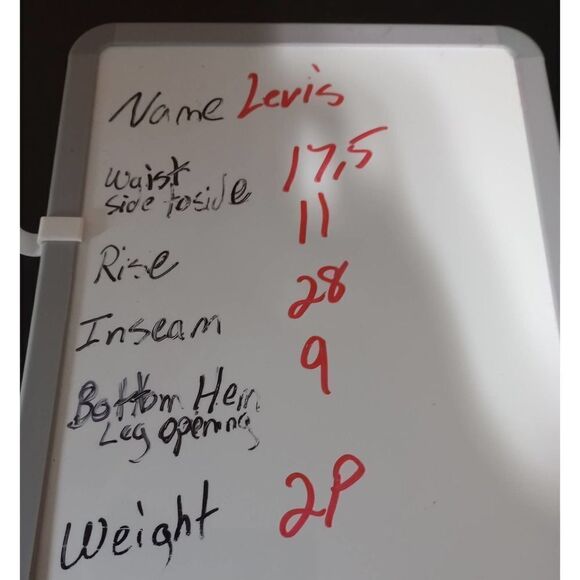 Levi's Jeans Ladies 16 33 Mid Rise Bootcut - Picture 8 of 8